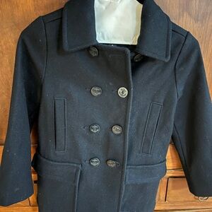 Kids navy Gap Peacoat size 6-7
